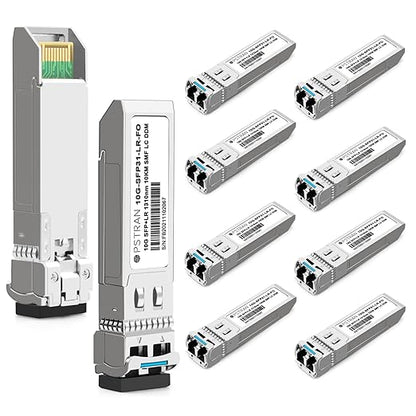 OPSTRAN 10GBASE-LR SFP+ Optical Transceiver Module, Duplex LC SMF, 10 Pack by OPSTRAN