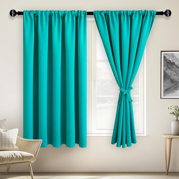 JIUZHEN Blackout Curtains for Bedroom by JIUZHEN