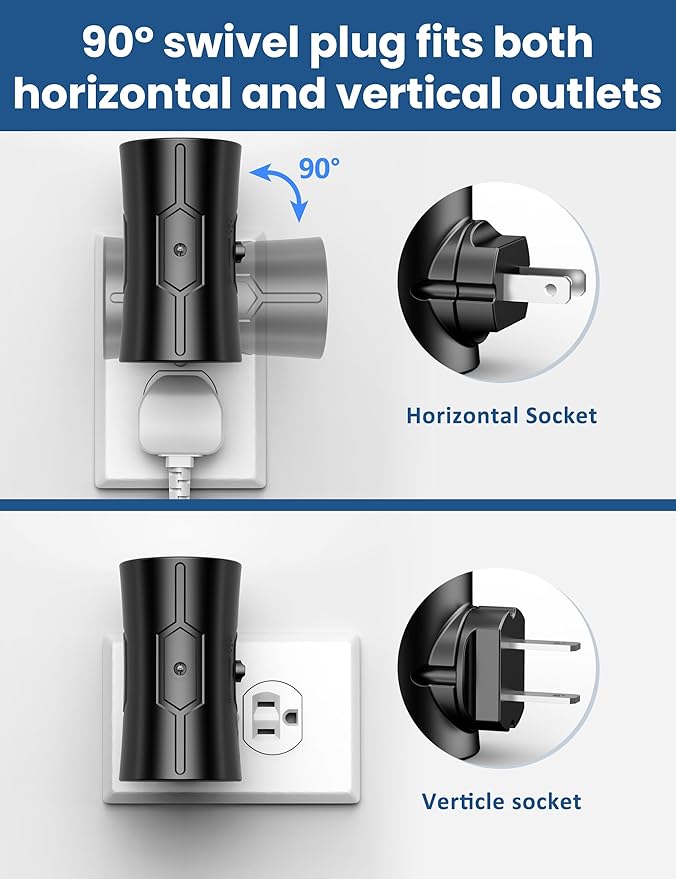 Sujeet LED Night Lights Plug into Wall, Bright Night Light, Dusk to Dawn Sensor - Image 4