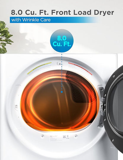 BLACK+DECKER 8.0 Cu. Ft. Electric Front Load Dryer - Image 2