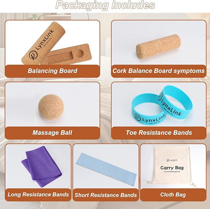 Cork Balancing Board Foot Restoration and Balance Kit - Image 7