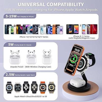 Charging Station for Apple Magsafe Wireless Charger iPhone Charging Station - Image 7