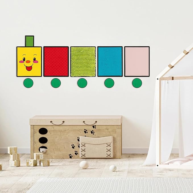 Sensory Wall Panel for Kids, Sensory Toys for Wall ＆ Floor, Sensory Mats for - Image 4