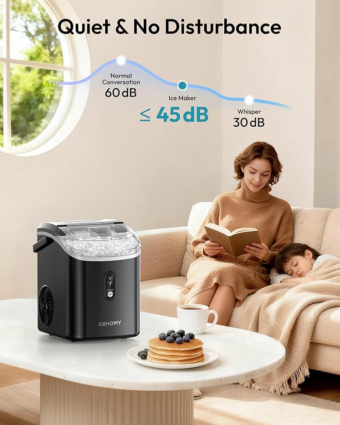 EUHOMY Nugget Ice Maker Countertop - Image 8