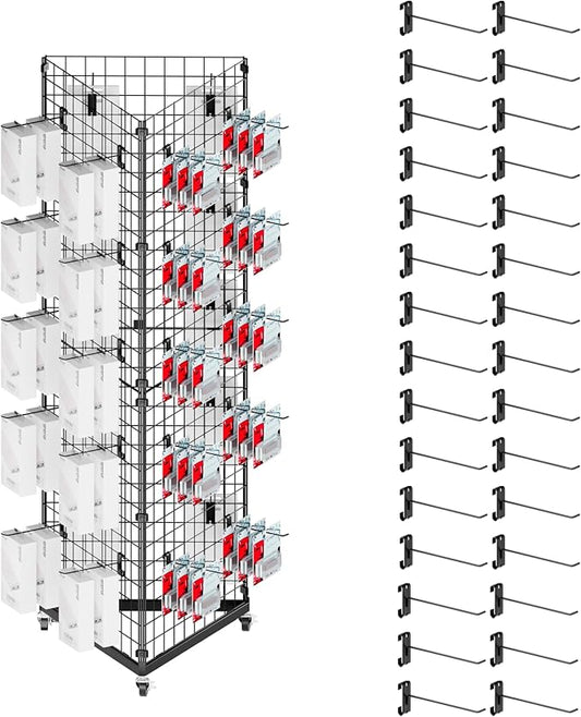 ztysn Grid Wall Panels Display Stand by ztysn
