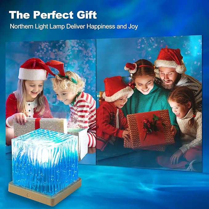 Growalleter Northern Lights Projector, 16 Colors Rechargeable Aurora Light - Image 6