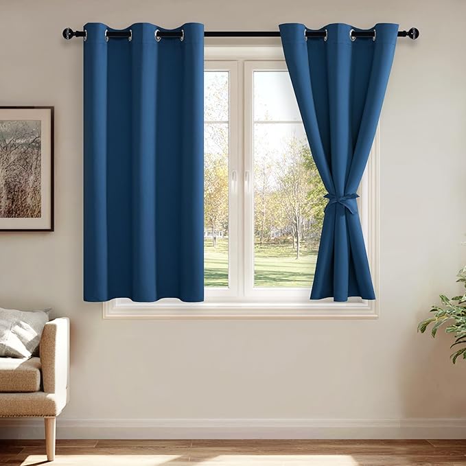 JIUZHEN Blackout Curtains for Bedroom by JIUZHEN