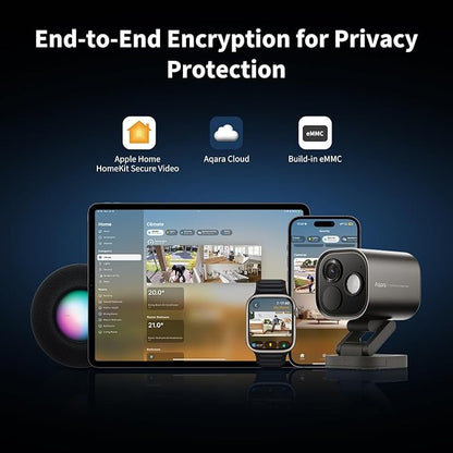 Aqara 4MP Camera Hub G5 Pro WiFi, True Color Night Vision Security Camera - Image 5