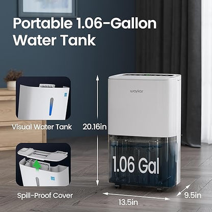 Waykar 120 Pints 2025 Energy Star Home Dehumidifier - Image 8