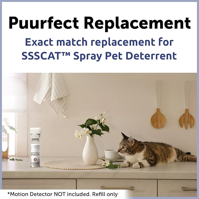 Berkland Refill for PetSafe SSSCat Motion Sensor Device – Gentle Pet Training - Image 3