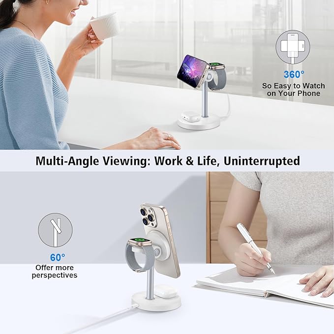3 in 1 Wireless Charging Station - Image 4