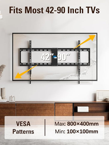 Mounting Dream Fixed TV Wall Mount, Low Profile Wall Mount Bracket - Image 3