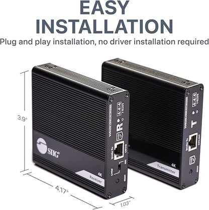 SIIG 4K HDMI Extender Balun Over CAT6/7 - Image 6