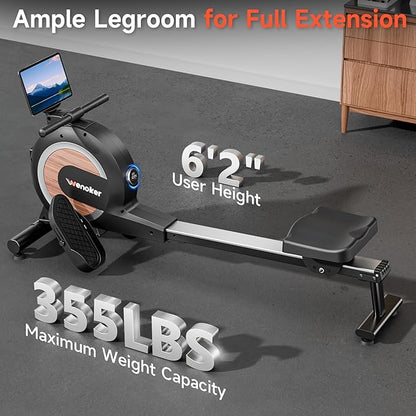 Rowing Machine, Wenoker Magnetic Rower Machine - Image 6