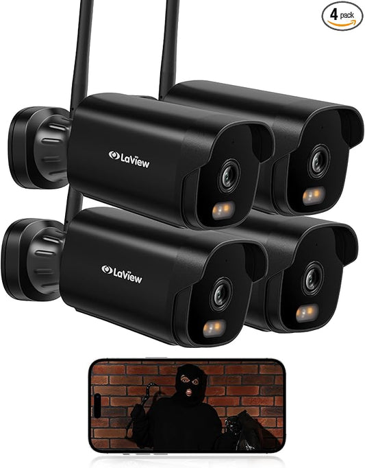 LaView Outdoor Security Cameras 3K 5MP HD, Cameras by LaView