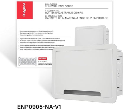 Legrand - OnQ Cable Management, In-Wall Media Box, Dual Purpose Structured - Image 9