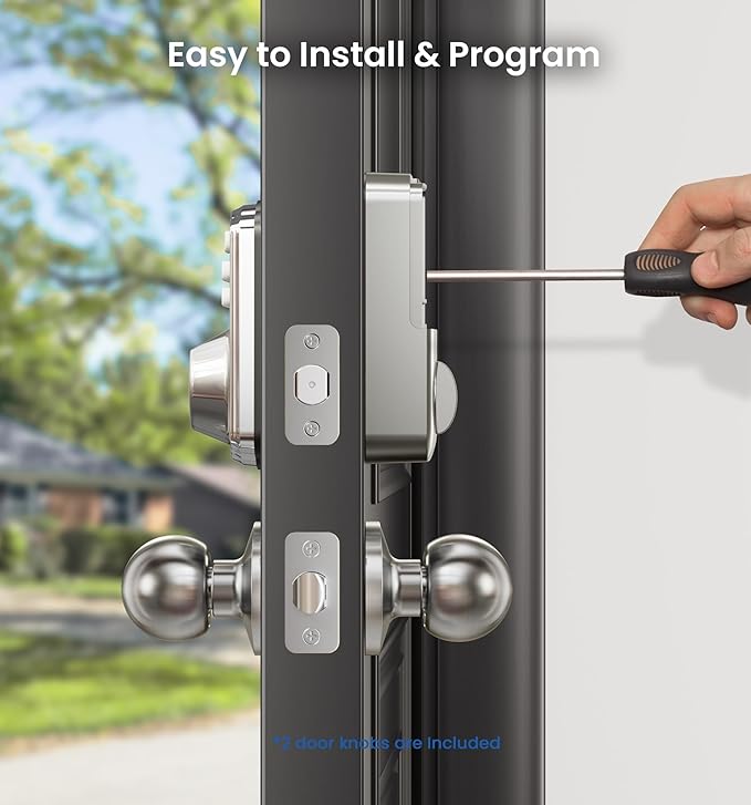 Veise Fingerprint Door Lock - Image 9