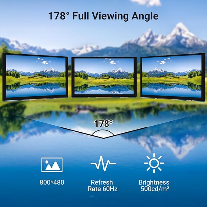 ELECROW 5 Inch Touchscreen Monitor - Image 3