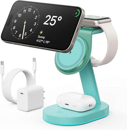 3 in 1 Wireless Charger Charging Station by AONIMI