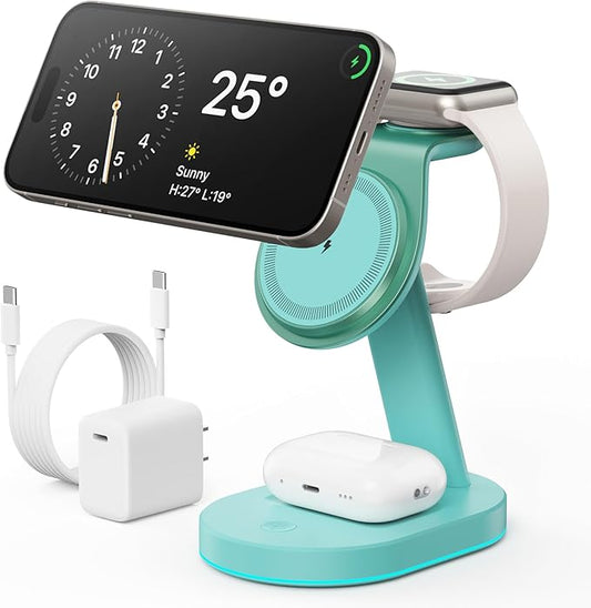3 in 1 Wireless Charger Charging Station by AONIMI