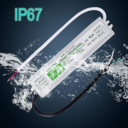 （Pack of 6） LED Driver 60 Watts Waterproof IP67 Power Supply Transformer - Image 7