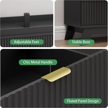 Xixini Fluted Dresser for Bedroom - Image 6