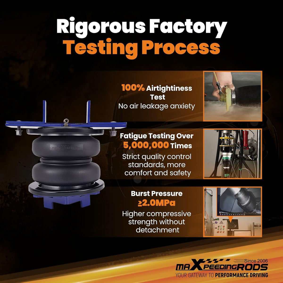maXpeedingrods 7500 lbs Air Suspension Bag Kit for Dodge Ram 2500 2003-2013