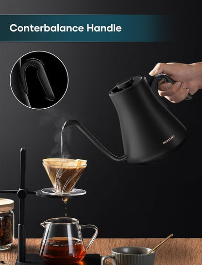 Electric Kettle, Gooseneck Electric Kettle, ±1℉ Precise Temperature Control - Image 2