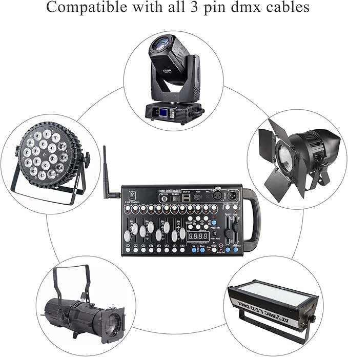 Wireless Dmx Controller 192 Channel Dmx Light Controller - Image 3