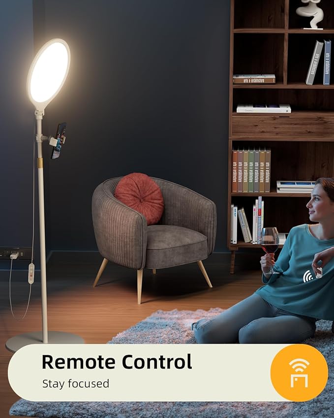 10.5" Ring Light with Stand and Phone Holder - Image 6
