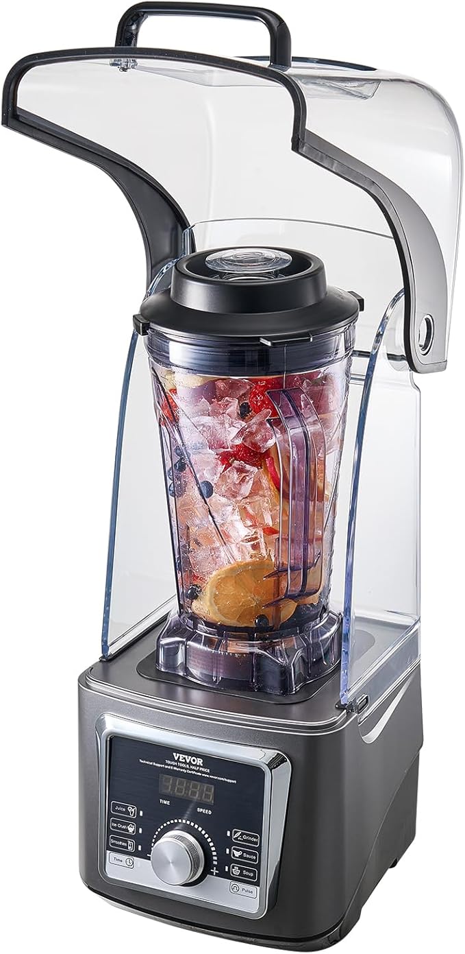 VEVOR Professional Blender for Smoothies, 118 oz 1400W, - Image 9