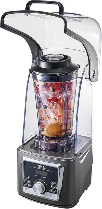 VEVOR Professional Blender for Smoothies, 118 oz 1400W, - Image 9