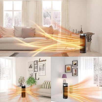 Ceramic Space Heater, Portable Indoor Heater - Image 5