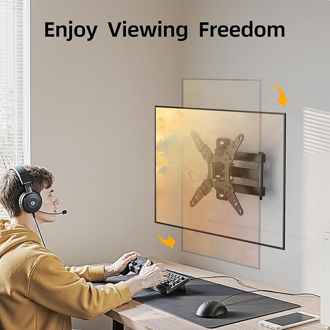 IWORKBOARD 32+ 40 inch Full Motion TV Wall Mount - Image 3