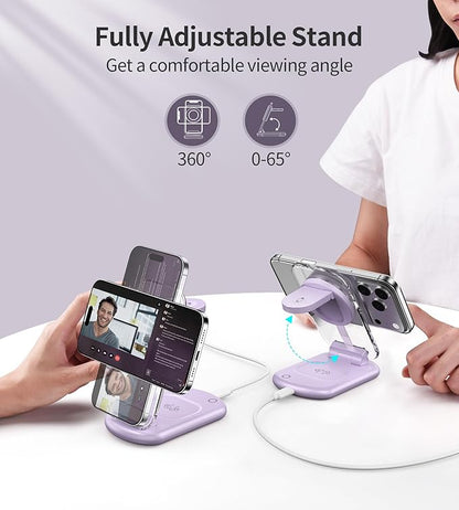 3 in 1 Magnetic Wireless Charging Station - Image 8