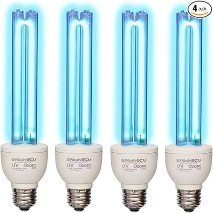 BAIMNOCM 4 Pack 25 Watt UV Light Bulb by BAIMNOCM