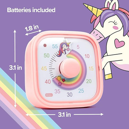 Visual Timer for Kids – Rainbow Ride Clock - Image 7