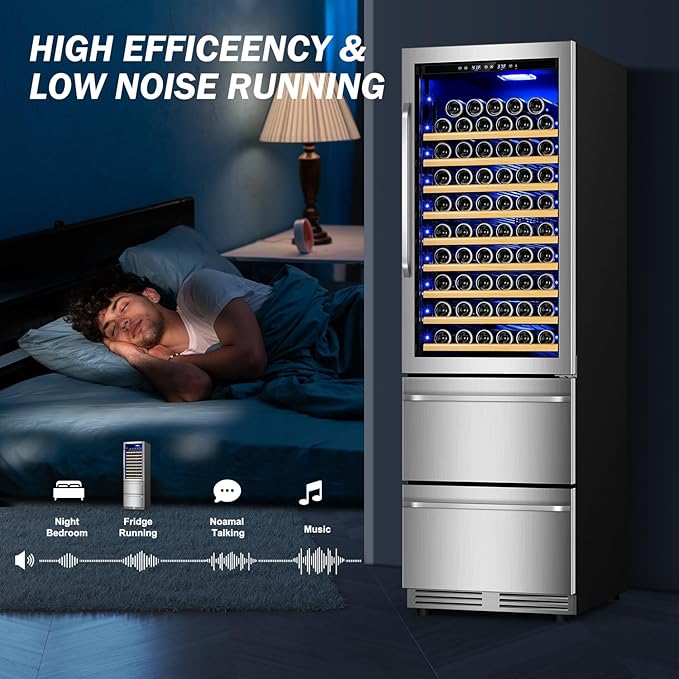 24 Inch Wide Wine and Beverage Refrigerator - Image 8