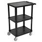 pearington 3-tier compact multi-purpose plastic utility cart with, main product view