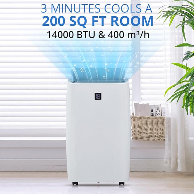 Portable Air Conditioners 14, 000 BTU, Portable AC Units - Image 7