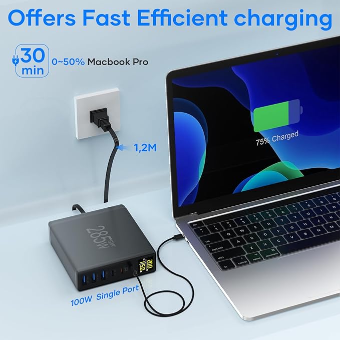 YSYFAD 6 Port USB C Charging Station - Image 4