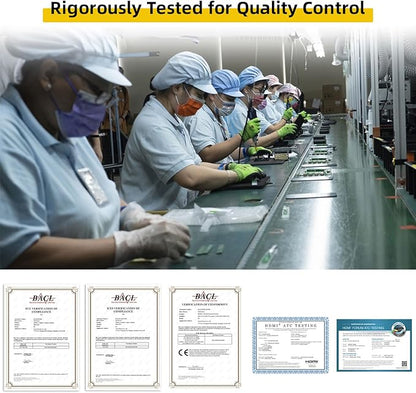 SHERRIVA 8K HDMI Splitter 1 in 4 Out, 1x4 Duplicate/Mirror Screens, HDMI 2.1 - Image 8