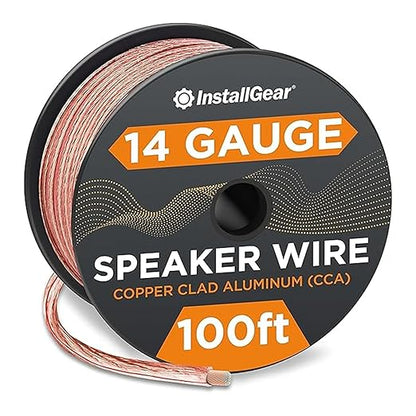 InstallGear 14 Gauge Wire AWG Speaker Wire by InstallGear