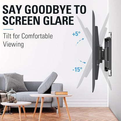 Mounting Dream TV Wall Mount for Most 32-65 Inch TV, Full Motion TV Mount - Image 4