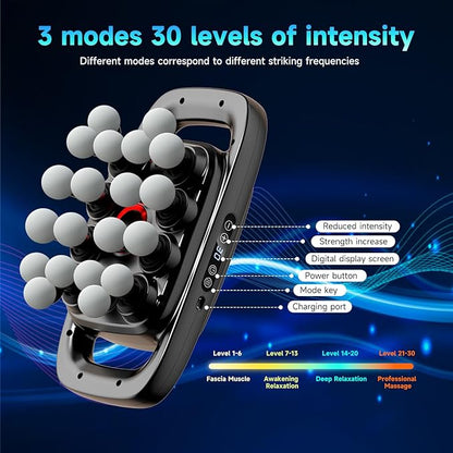 Fakosre Upgraded 20-Head Massage Gun Set, Deep Tissue Massager Muscle Massage - Image 7