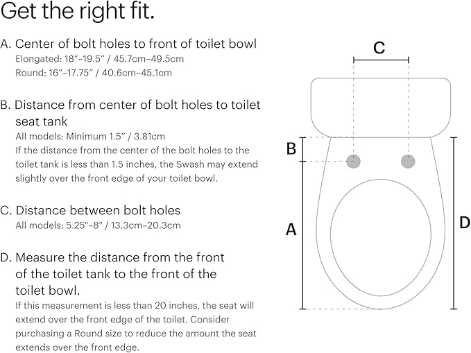 Brondell S1000-RW Swash Electric Bidet Toilet Seat - Image 7