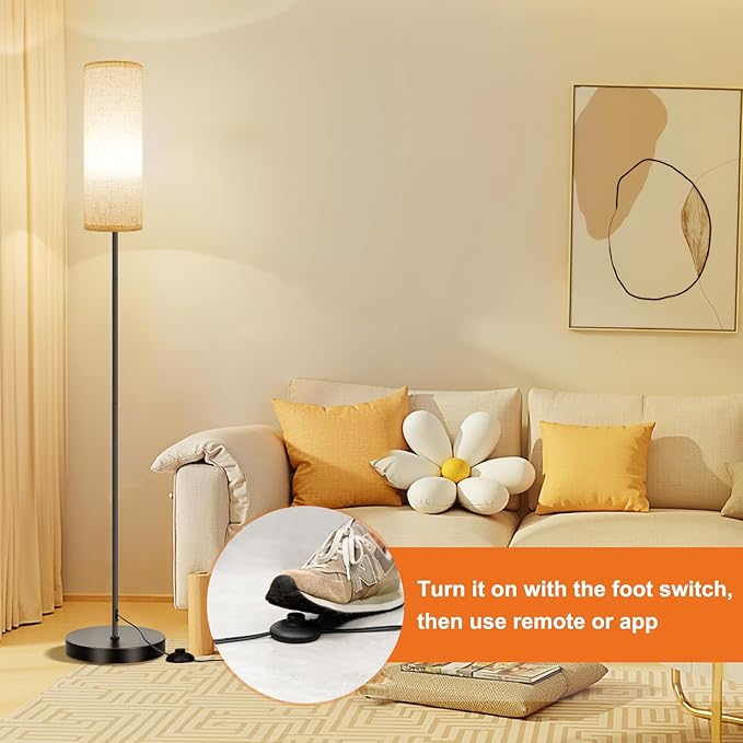 FRIDEKO HOME 2 Pack Floor Lamps - Image 7