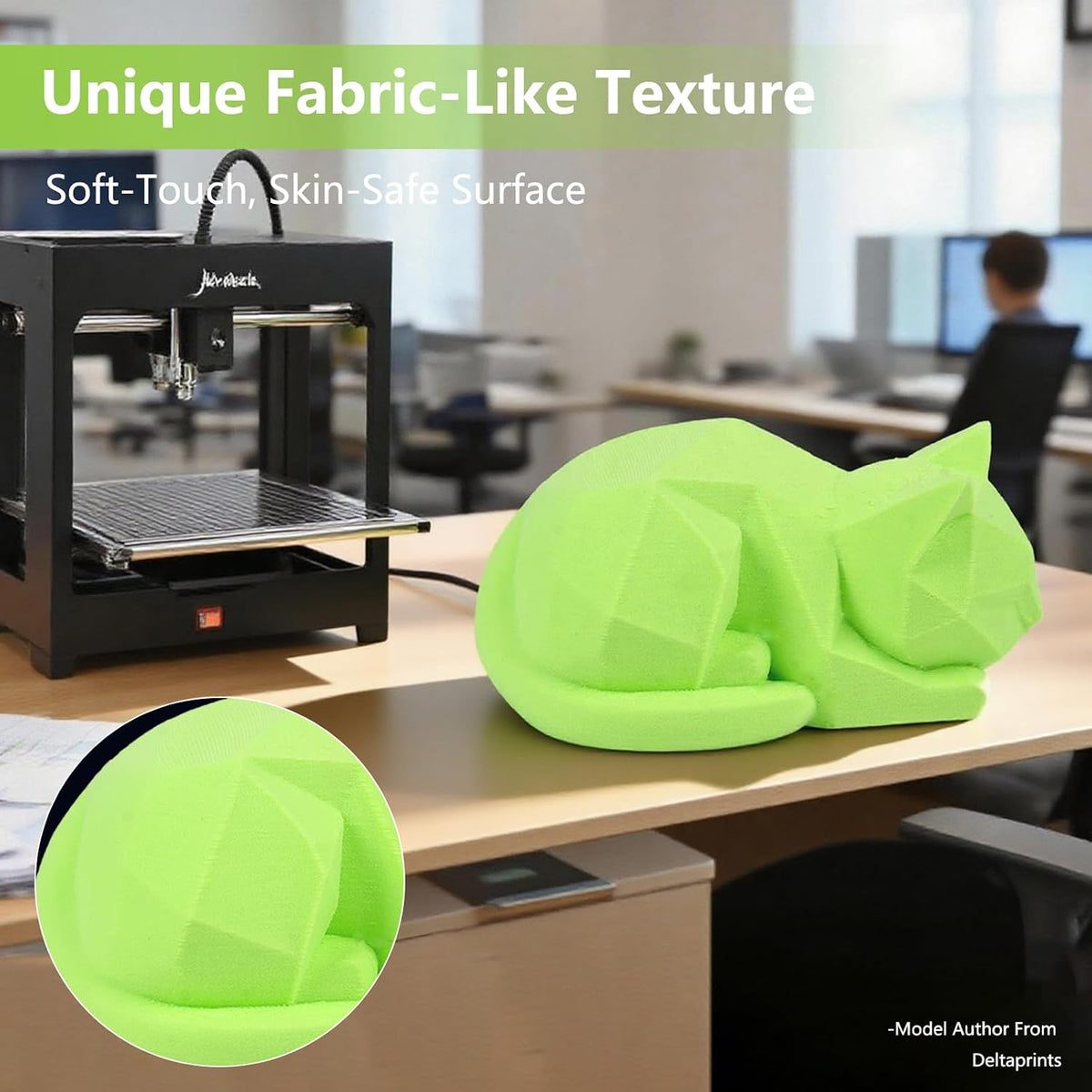 siraya tech flex tpu air - active foaming, side view