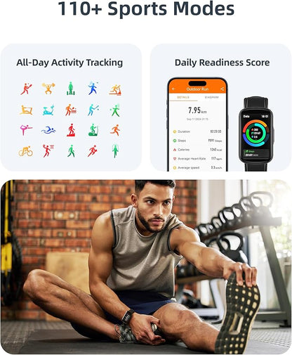 Parsonver Fitness Tracker with Step Counter/Calories/Stopwatch, Health Activity - Image 2