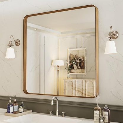 LOAAO 38X38 Inch Bathroom Mirror - Image 8